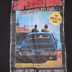 Supernatural graphic tee